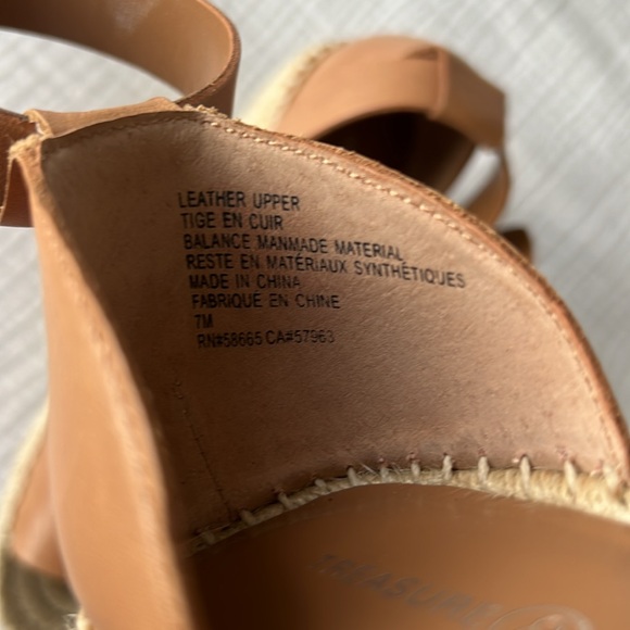 LIKE NEW • Treasure & Bond Sannibel Platform Wedge • Size 7 • in original box - Picture 12 of 15